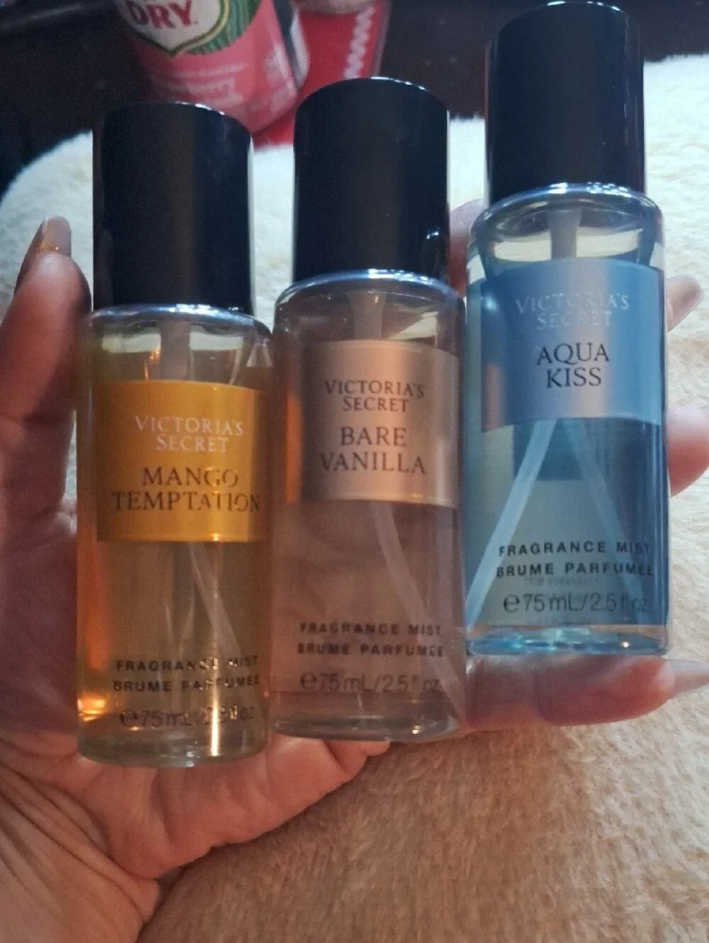 VS Fragrance mists 2.5fl Oz. Set Of 3